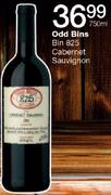 Odd Bins Bin 825 Cabernet Sauvignon-750ml