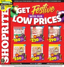 Shoprite Eastern Cape : Get Festive With Our Low Prices! (09 December - 29 December 2024)