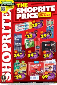 Shoprite Eastern Cape : The Shoprite Price (11 November - 24 November 2024)