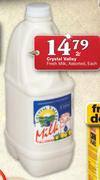 Crystal Valley Fresh Milk-2Ltr
