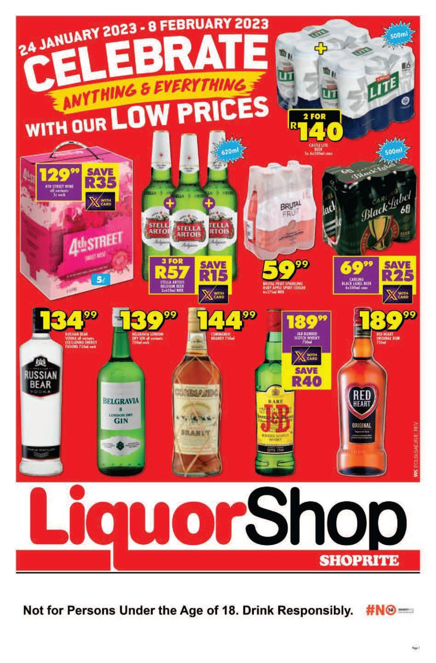 Shoprite Liquor Catalogue 2024 - Peri Trista