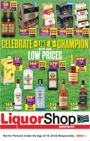 Shoprite Liquor Eastern Cape : Celebrate Like A Champion (24 June - 7 July 2024)