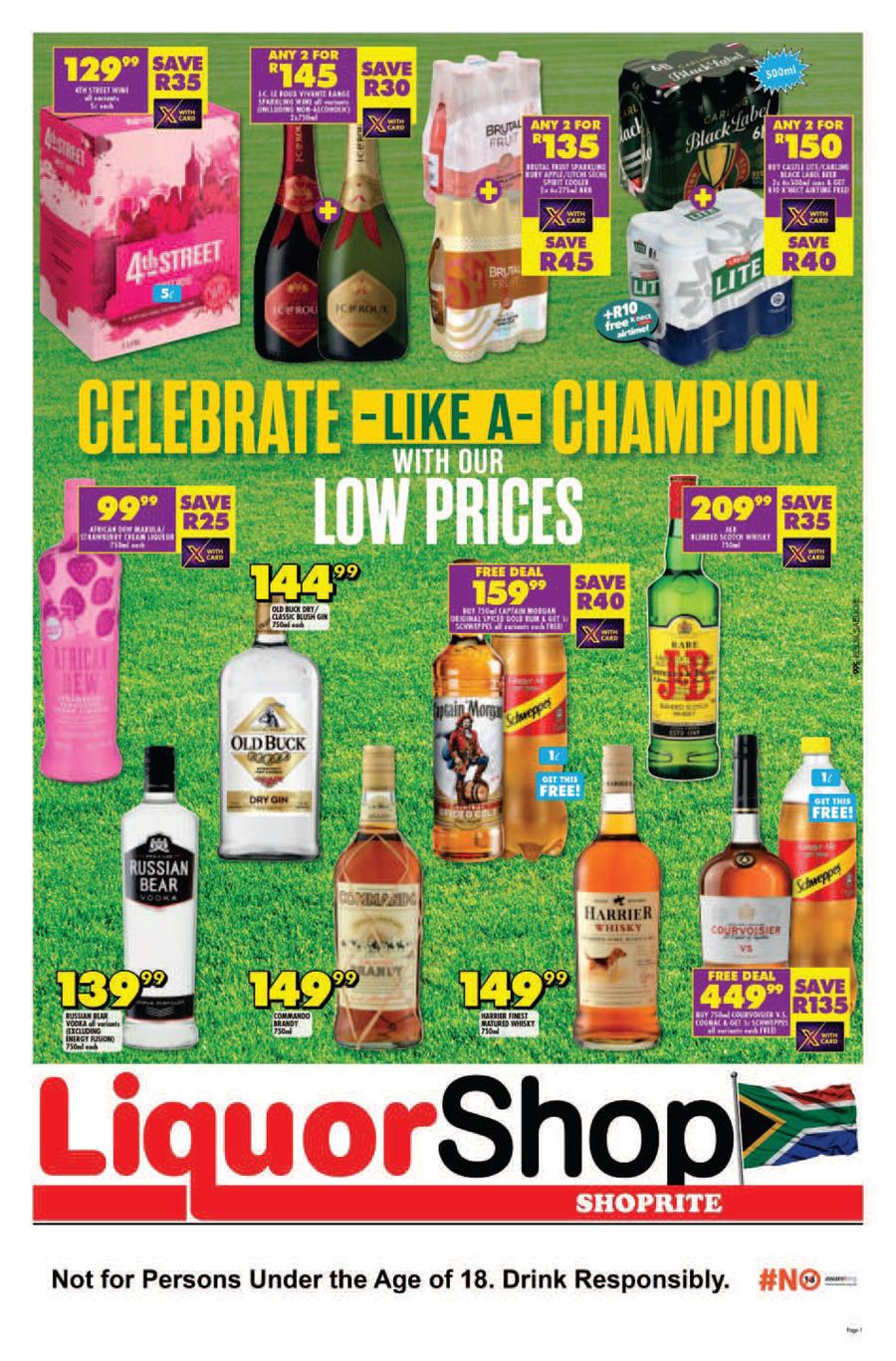 Shoprite Liquor Eastern Cape Celebrate Like A Champion (24 August
