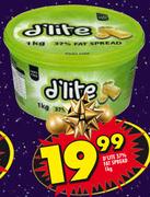 D’Lite 37% Fat Spread-1kg