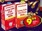 Ritebrand Long Life Milk-1Ltr Each