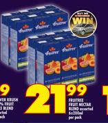 Fruitree Fruit Nectar Blend-6x200ml Per Pack