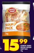 Country Range Frozen Chicken Soup Pack-1kg