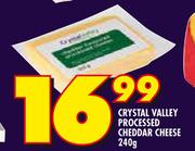 Crystal Valley Processed Cheese-240g