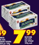 Blossom Lite 50% Fat Spread-500g Each