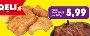 Fried Baby Hake-Per 100g
