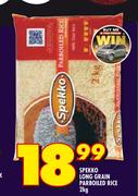 Spekko Long Grain Parboiled Rice-2kg