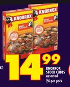 Knorrox Stock Cubes 24-Per Pack