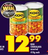 Koo Chakalaka-410g Each