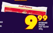 Ritebrand Frozen Puff Pastry-400g