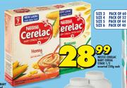 Nestle Cerelac Baby Cereal Stage 1/2-250g Each