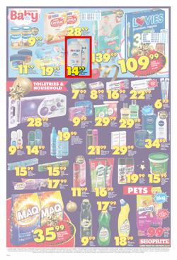 Shoprite Eastern Cape : Low Prices Promotion (05 Nov - 18 Nov 2018), page 3
