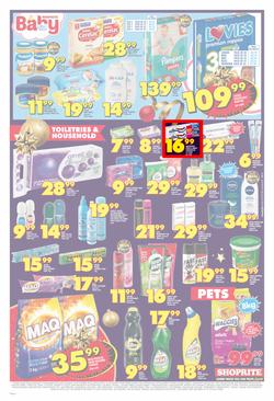 Shoprite Eastern Cape : Low Prices Promotion (05 Nov - 18 Nov 2018), page 3