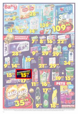 Shoprite Eastern Cape : Low Prices Promotion (05 Nov - 18 Nov 2018), page 3