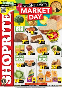 Shoprite Eastern Cape : Wednesday Is Market Day (02 July 2025 Only)