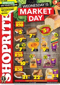 Shoprite Eastern Cape : Wednesday Is Market Day (3 April 2024 Only)
