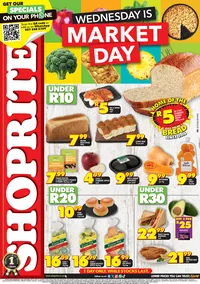 Shoprite Eastern Cape : Wednesday Is Market Day (07 May 2025 Only)