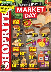 Shoprite Eastern Cape : Wednesday Is Market Day (14 February 2024 Only)