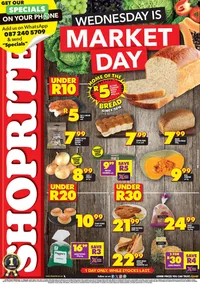 Shoprite Eastern Cape : Wednesday Is Market Day (21 February 2024 Only)