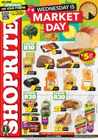 Shoprite Eastern Cape : Wednesday Is Market Day (21 May 2025 Only)