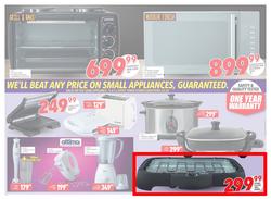 Shoprite Eastern Cape : Small Appliance Promotion (20 May - 02 Jun 2019), page 2