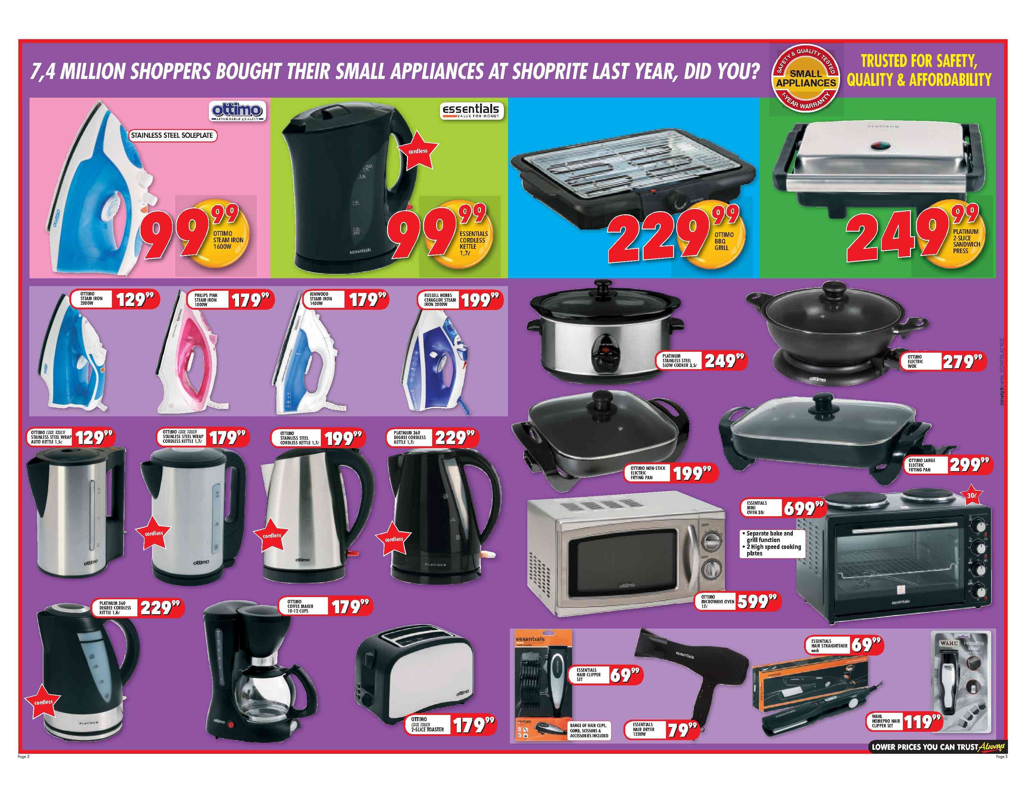 Special Ottimo Non Stick Electric Frying Pan — www.guzzle.co.za