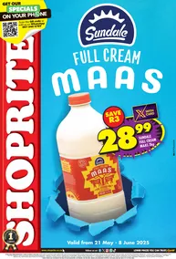 Shoprite Eastern Cape : Sundale Deals (21 May - 08 June 2025)