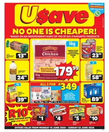 Usave Eastern Cape : No One Is Cheaper (10 June - 23 June 2024)