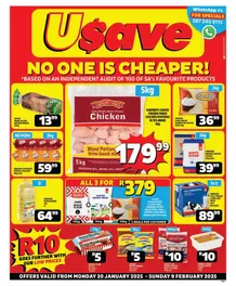 Usave Eastern Cape : No One Is Cheaper (20 January - 09 February 2025)