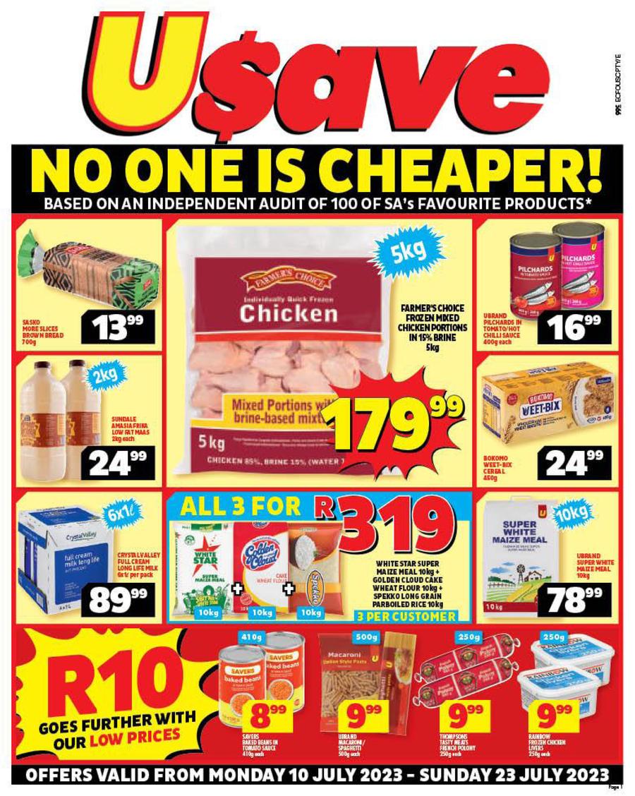 Usave eastern cape no one is cheaper 10 july 23 july 2023 m
