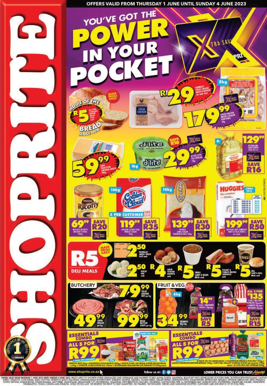 Shoprite Eastern Cape : You've Got The Power In Your Pocket (1 June - 4 ...