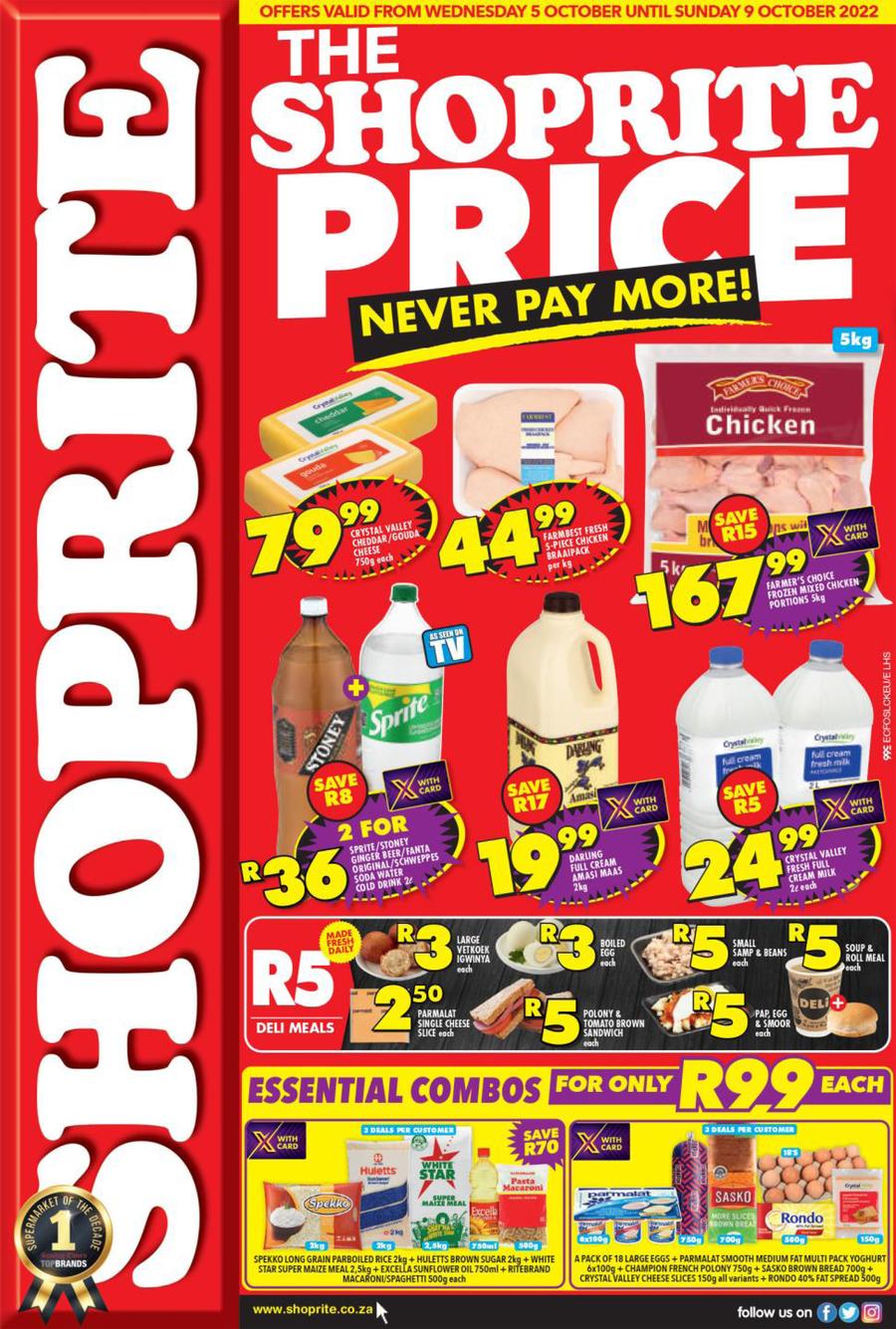 Shoprite Eastern Cape The Shoprite Price (5 October 9 October 2022