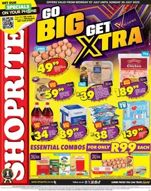 Shoprite Eastern Cape : Go Big Get Xtra (07 July - 20 July 2025)