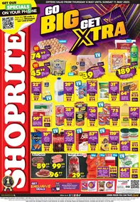 Shoprite Eastern Cape : Go Big Get Extra (08 May - 11 May 2025)