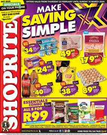 Shoprite Eastern Cape : Make Saving Simple (22 February - 10 March 2024)