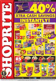 Shoprite Eastern Cape : Xtra Cash Savings (24 June - 27 June 2021 ...