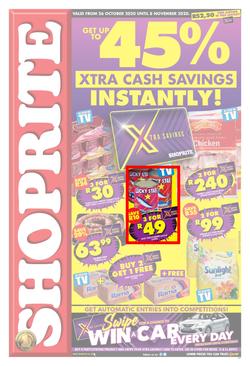 Shoprite Eastern Cape : Xtra Savings (26 October - 08 November 2020), page 1