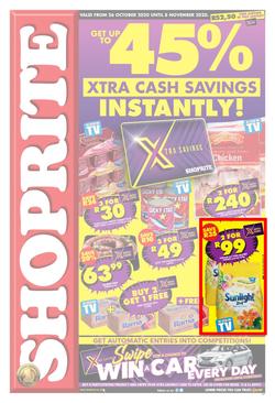 Shoprite Eastern Cape : Xtra Savings (26 October - 08 November 2020), page 1