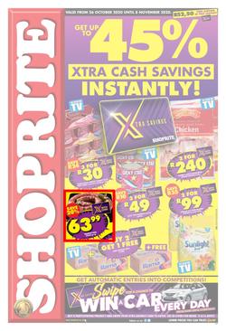 Shoprite Eastern Cape : Xtra Savings (26 October - 08 November 2020), page 1