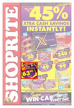 Shoprite Eastern Cape : Xtra Savings (26 October - 08 November 2020), page 1