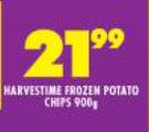 Harvestime Frozen Potato Chips-900g