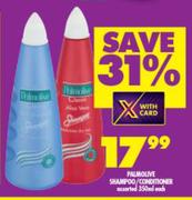 Palmolive Shampoo/ Conditioner Assorted-350ml Each