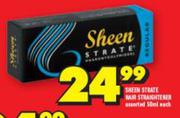 Sheen Strate Hair Straightener Assorted-50ml Each
