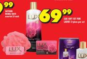 Lux Gift Set For Ladies (3 Piece)-Per Set