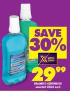 Oralwise Mouthwash Assorted-500ml Each