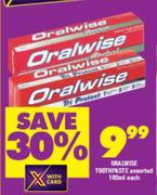 Oralwise Toothpaste Assorted-100ml Each